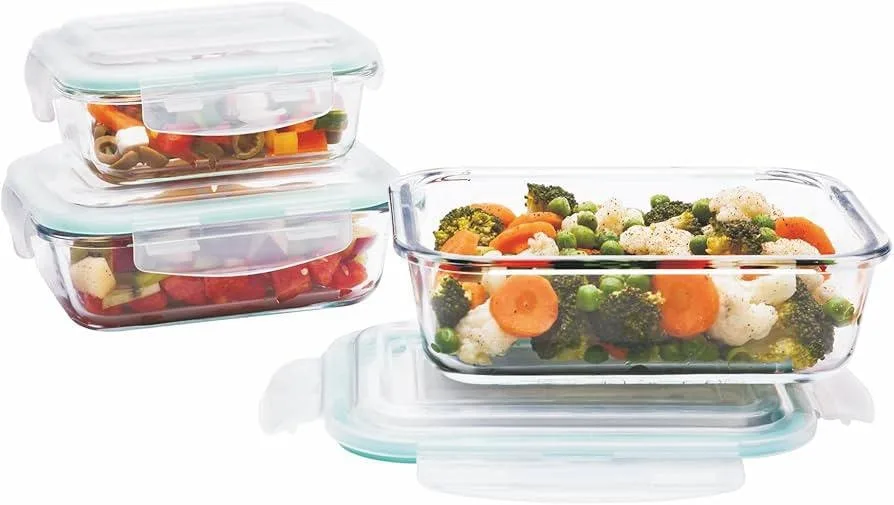 Pyrex fridge container set – 3 pieces - Image 3