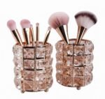 حافظة فرش ميك اب كريستال