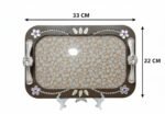 Elegant Wooden × Glass Tray Set (2 pcs) - Image 4