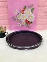 ⁦طقم صواني بسبوسة وبيتزا جيرانيت بوناسيرا⁩ - الصورة ⁦4⁩