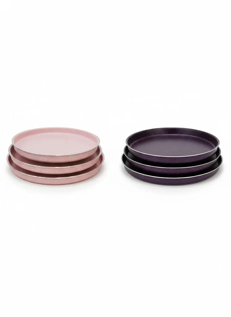 ⁦طقم صواني بسبوسة وبيتزا جيرانيت بوناسيرا⁩ - الصورة ⁦1⁩