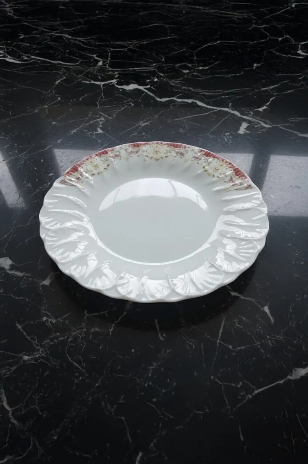 - Porcelain Flat Dish From Fathy Mahmoud - Image 3