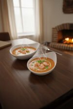 ⁦طقم بولة بورسلين 2 قطعة⁩ - الصورة ⁦2⁩