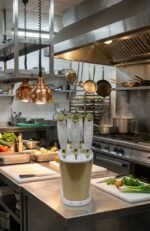 ⁦طقم سكاكين ستيل 5 قطع+استاند⁩ - الصورة ⁦4⁩