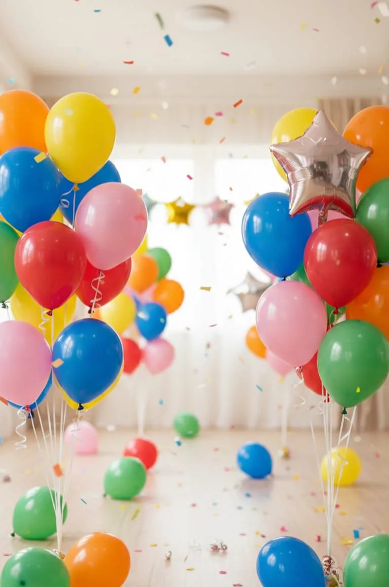 "Bags of assorted color balloons (25, 50, or 100 count)" - Image 5