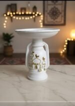 porcelain lantern with a plate holder. - Image 5