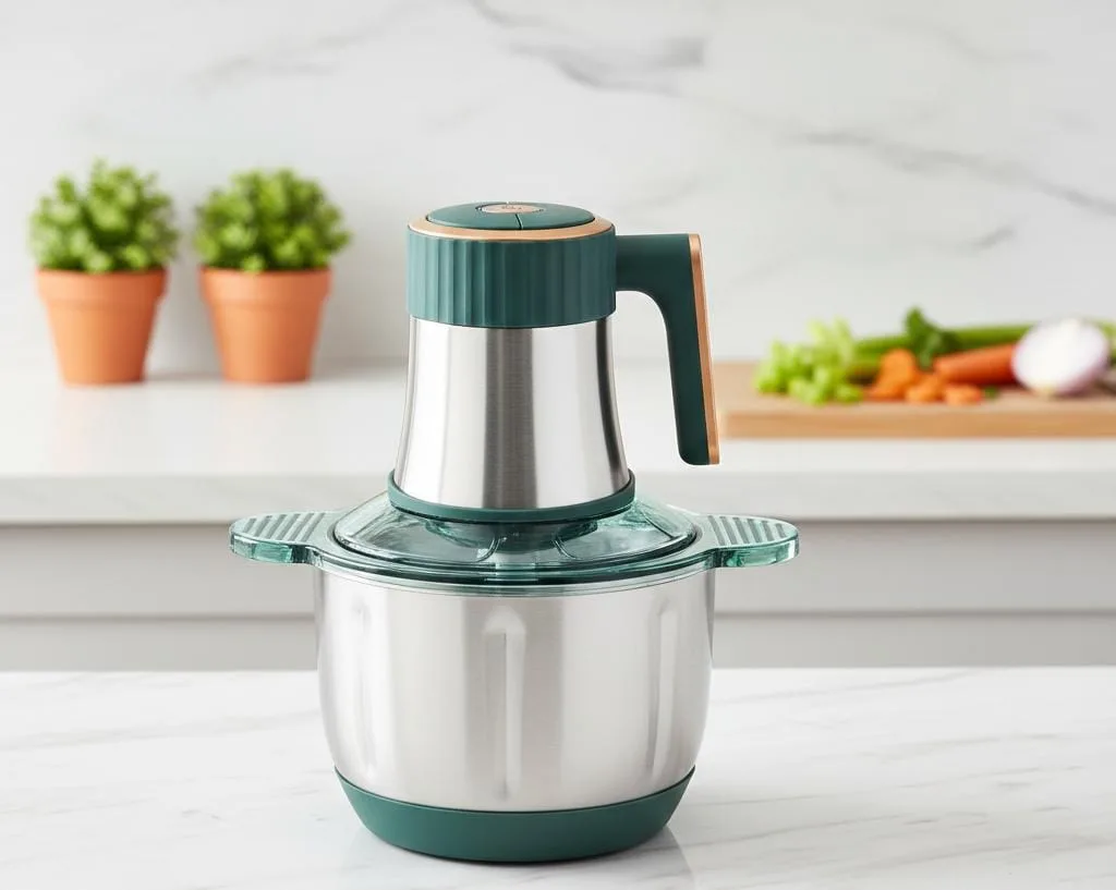 "3-liter stainless steel electric food chopper" - Image 2