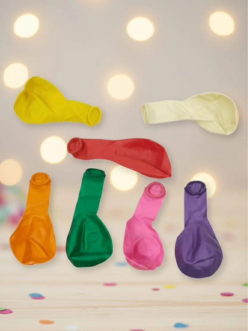 "Bags of assorted color balloons (25, 50, or 100 count)" - Image 3