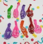 "Bag of assorted printed balloons, 100 balloons" - Image 3