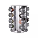 16-Piece Glass Spice Carousel