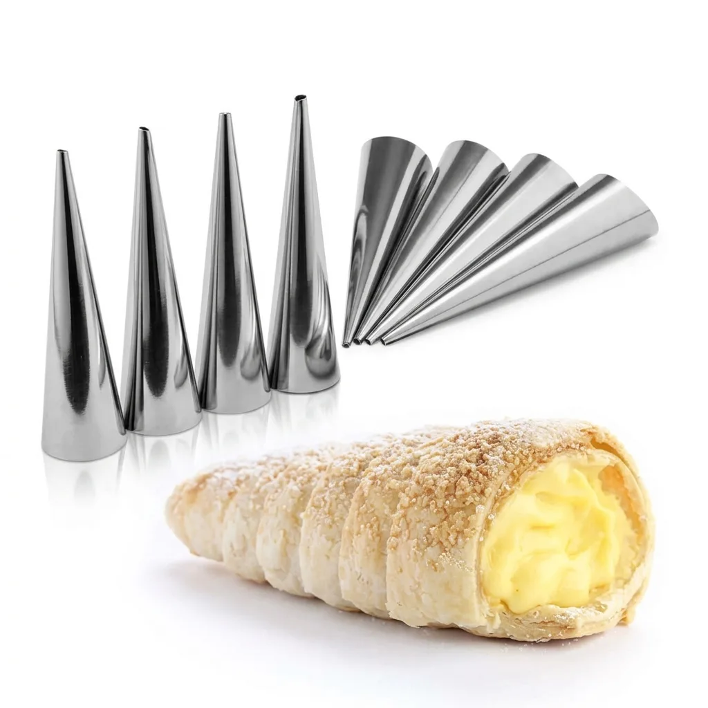 Set of 6 kunafa cone molds - Image 1