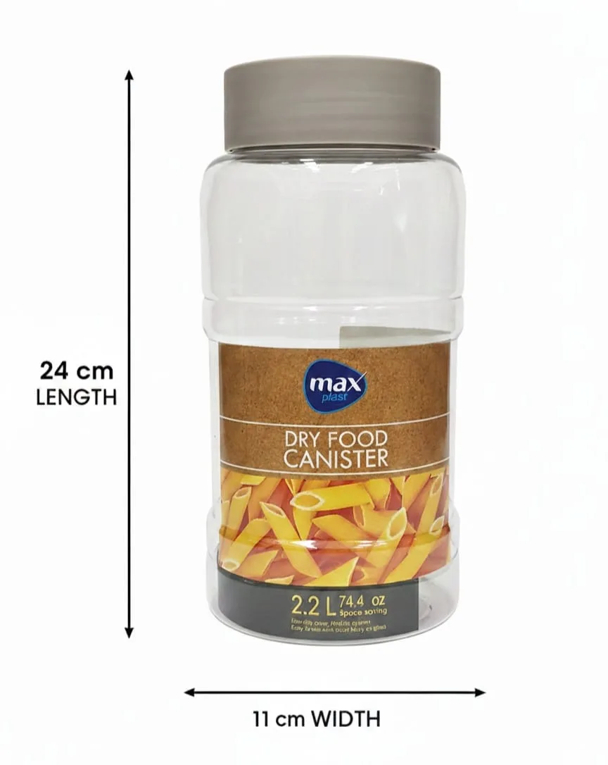 Max Plastic Jar 2.2 Liter - Image 3