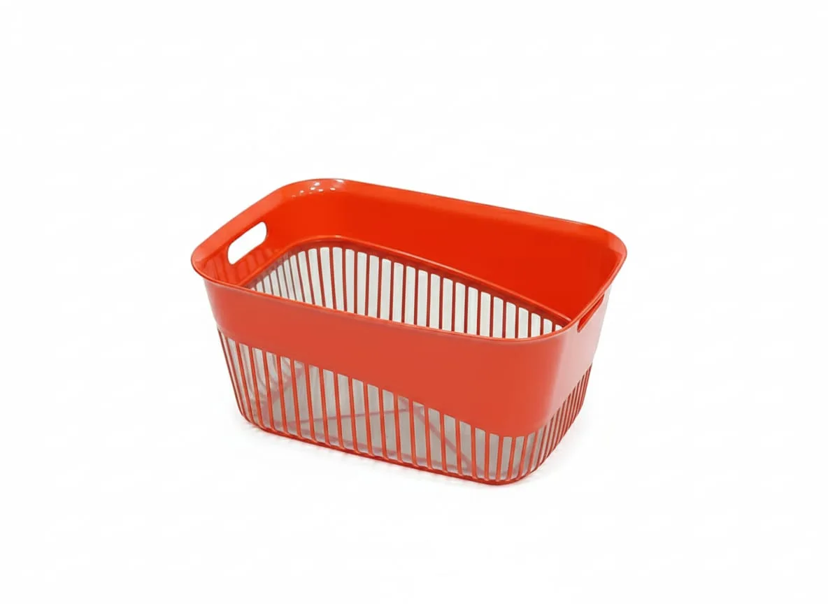 7Liter Rectangular Plastic Bowl - Image 2