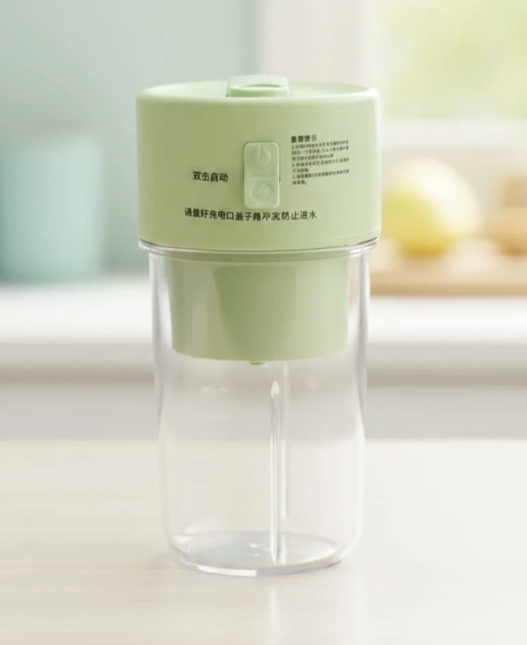 ⁦خلاط عصائر 2*1 بوصلةCrusher Juicer" USB"⁩ - الصورة ⁦5⁩