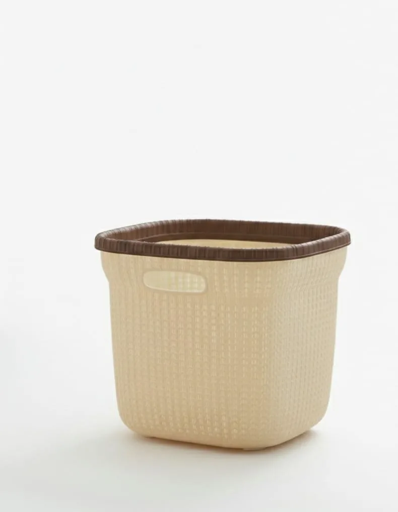 National Plastic Laundry Basket Small - Image 3