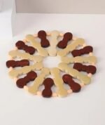 Heat-insulating wooden Kitchen coaster