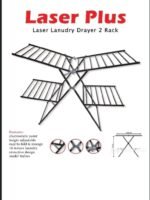 "Hail 2-Tier Laser Clothes Drying Rack" - Image 3