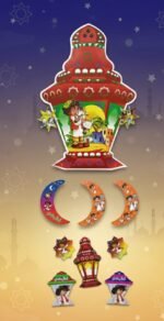 Large Ramadan lantern hanging - Image 3