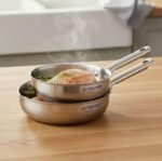 "Novella 2-Piece Stainless Steel Frying Pan Set" - Image 3