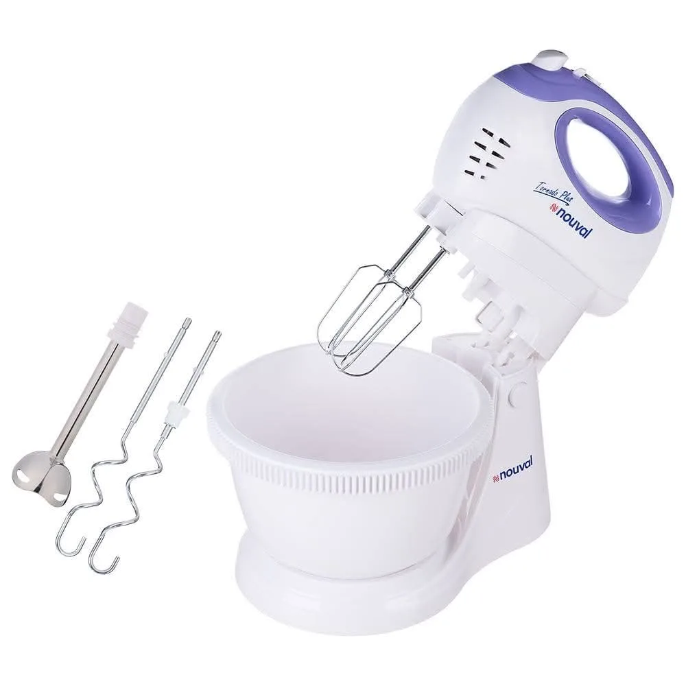 Nouval Tornado Plus hand mixer with bowl - Image 1