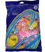 "Bag of assorted printed balloons, 100 balloons" - Image 4