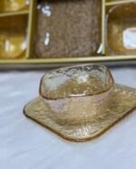 Glass Khoshaf Set with Plates - Image 3