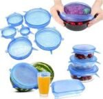 غطاء حفظ طعام سيليكون 6*1