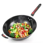 Deep Non-Stick Wok with 2 Handles - Image 4