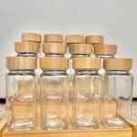 ⁦طقم توابل زجاج 12 قطعة⁩ - الصورة ⁦4⁩