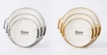 3-Piece acrylic tray set