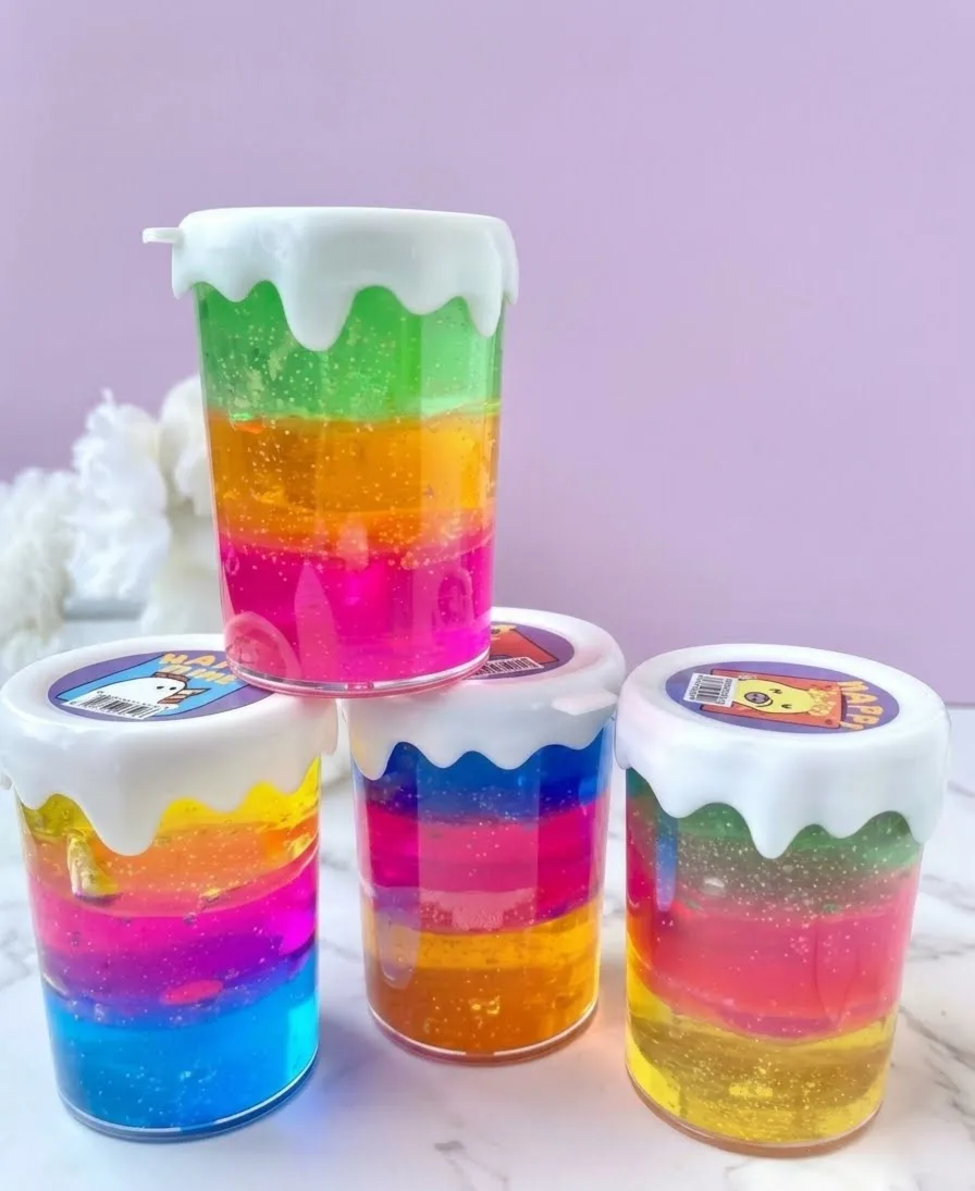 4-Color Foam Slime Jar - Image 3