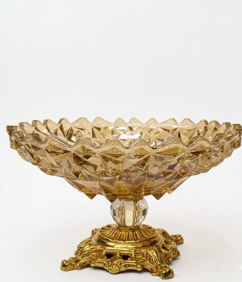 Rox fruit bowl with copper base - Image 1