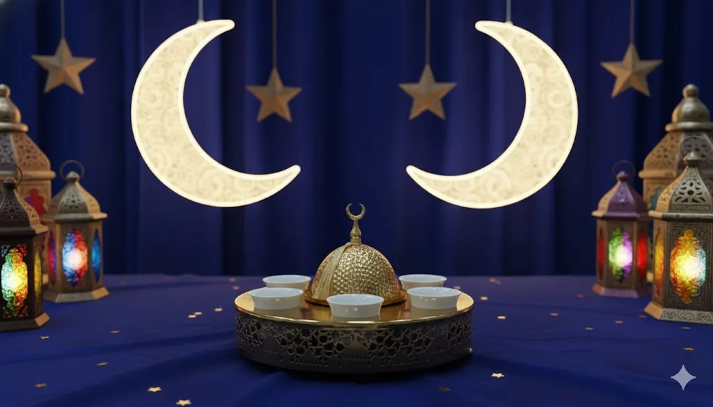 ⁦طقم تمرية + 6 فنجان بورسلين⁩ - الصورة ⁦3⁩