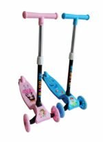 "Wide deck fluorescent scooter"