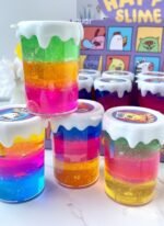 ⁦برطمان سلايم فوم 4 لون⁩ - الصورة ⁦3⁩