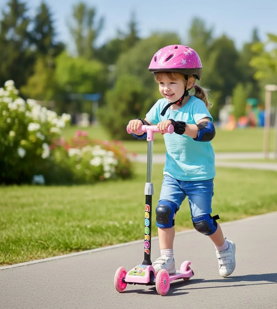 "Wide deck fluorescent scooter" - Image 2