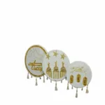 elegant Ramadan Wall Hoop Set (3-in-1).