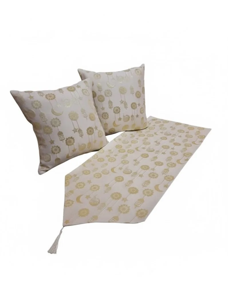 Islamic runner + 2 cushions set - Image 1