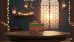 Ramadan themed wooden tissue box - Image 5