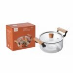 حلة زجاج بايركس 1.8 لتر