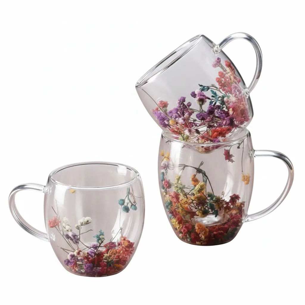 Pyrex Double Rose mug - Image 1