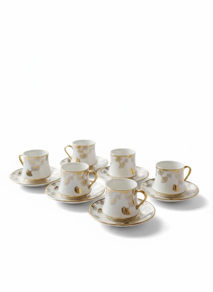"Luxury Gold Coffee Set" - Image 1