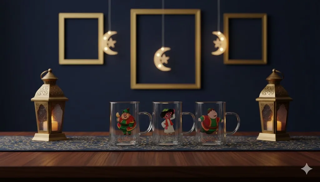 3-in-1 Ramadan Pyrex mug - Image 2