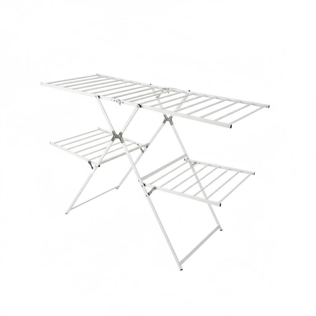 "Hail 2-Tier Laser Clothes Drying Rack" - Image 2