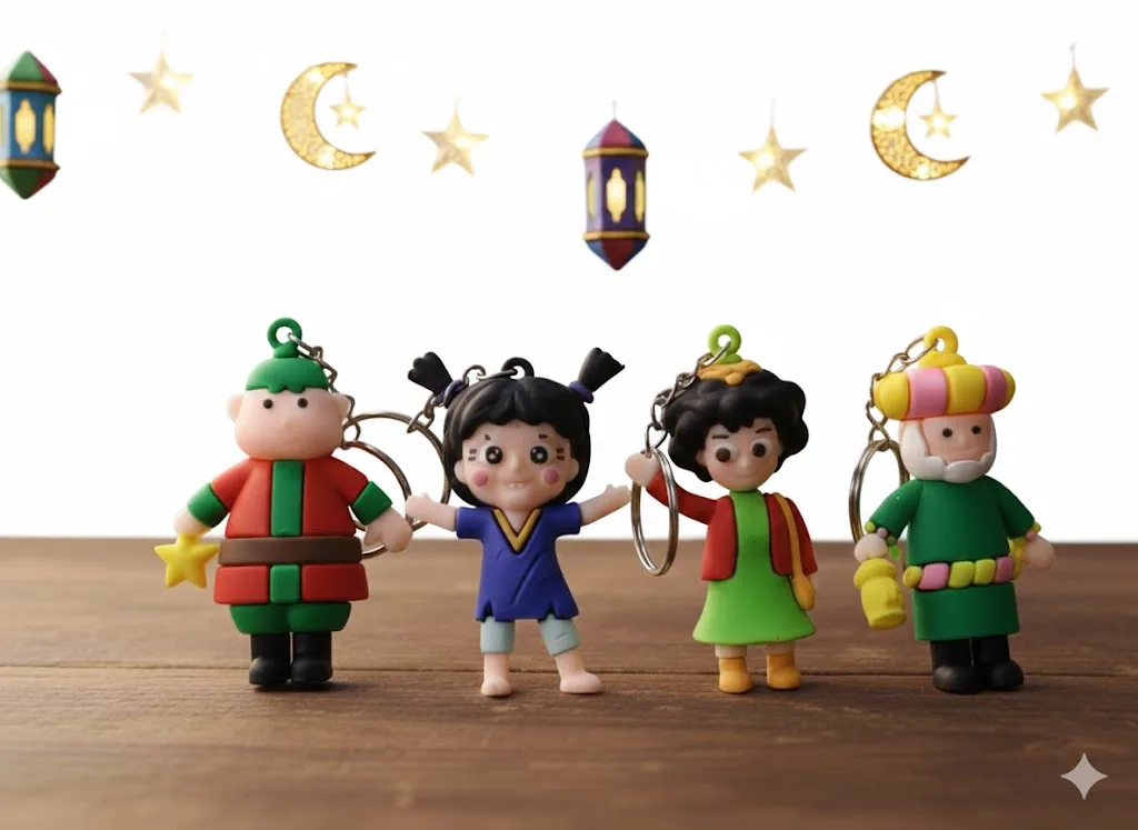 ⁦ميداليه سيليكون شخصيات رمضان⁩ - الصورة ⁦1⁩