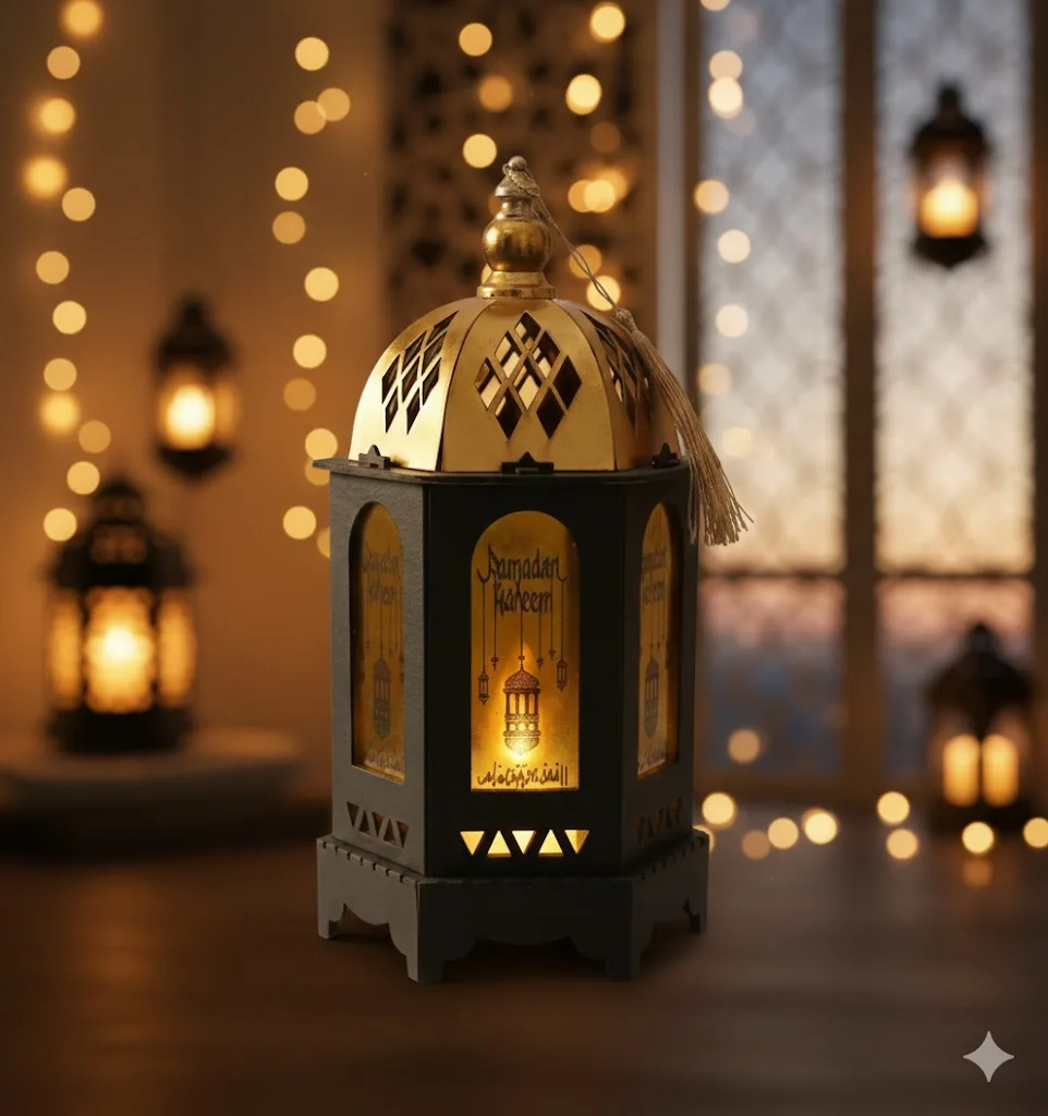 ⁦فانوس خشب رمضان⁩ - الصورة ⁦3⁩