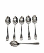 Set of 6 large spoons
