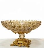 Rox fruit bowl with copper base