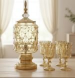 Luxury Glass Beverage Dispenser - Image 3
