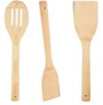 3-Piece Wooden Cooking Utensils Set
